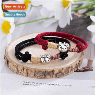 woven retro festival girlfriends hrope hand cat old