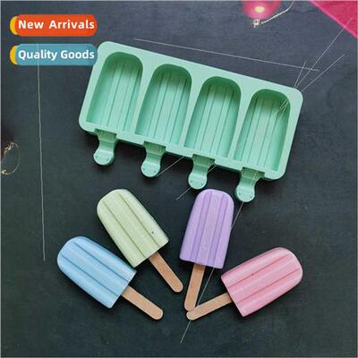 4 double grooves 57 ice cream silicone mold dessert mold kch