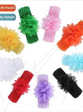 New children jewelry flower headband Europe cute baby croche
