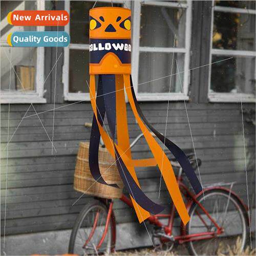 New Halloween spooky spooky windsock flag hanging ghost ghos