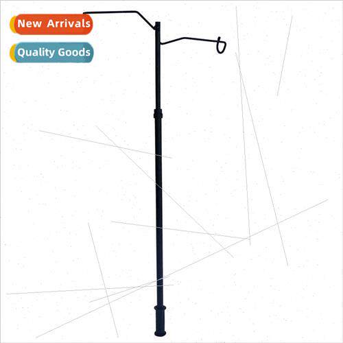 Outdoor stainless steel telescopic lamp holder convenient th