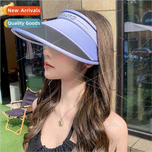 2023 new colourful plastic hollow cap beach seaside sunscree