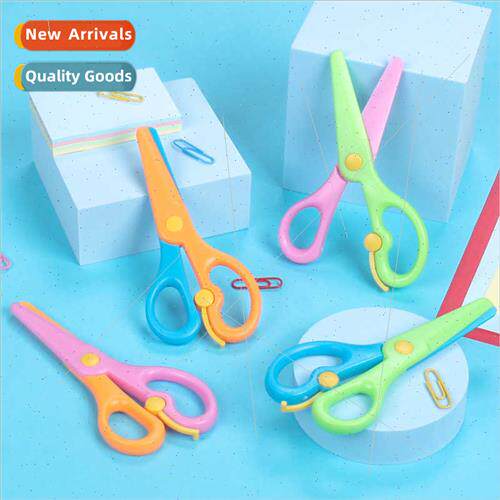 Small scissors kindergarten plastic children handmade small