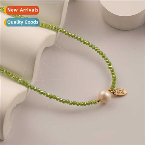 New popular jewelry fashion niche design advanced sense crys