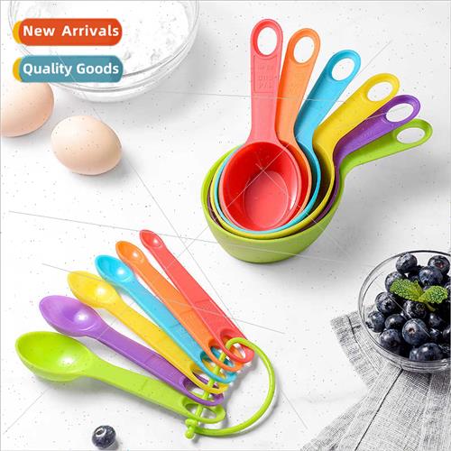 Baking Tools Set wh Scale 12pcs Set Plastic Colorful Measuri