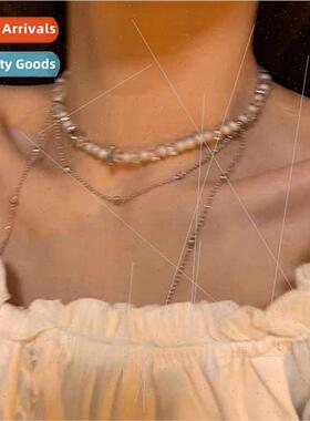 Koreains tide cool spicy girl tassel love necklace female co