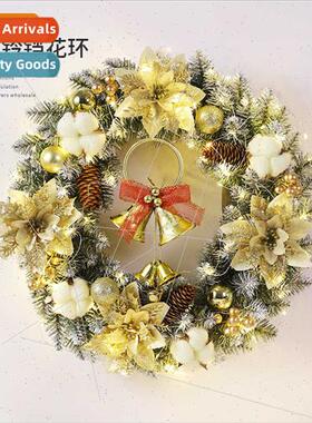 Christmas wreath holiday Christmas Tem strips venue decorati