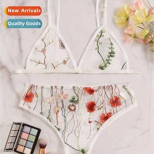 transparent Erotic lingerie Two piece