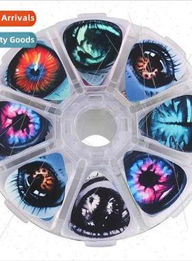 50pcs Colorful Pattern Guar Plectrum Set Musical Instrument