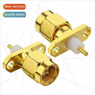 Flange Conne Jack Plug Soldering Mount Panel hole JFD SMA