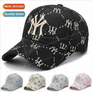 breathable duck tongue Hat letters Korean cap hundre female