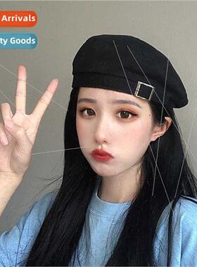 al new beret female spring summer Japanese hundred wh octago