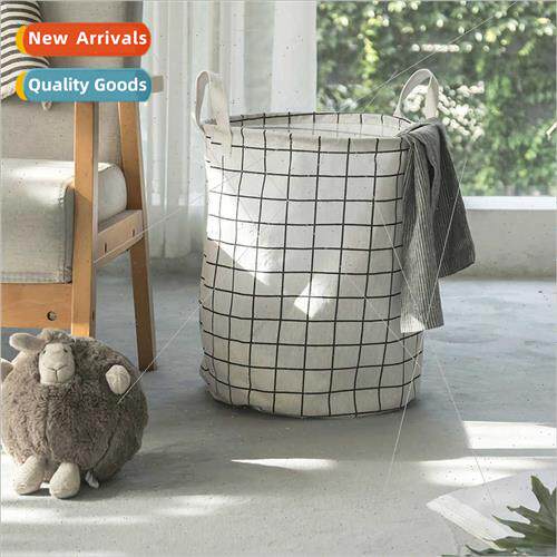 mple lattice storage bucket folding dirty clothes basket fab