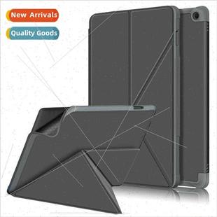 适用2021 kindle fire HD10 soft rubber leather case tablet 10