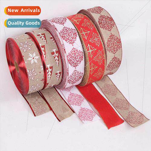 New 10 meters Christmas gift imation hemp ribbon holiday dec