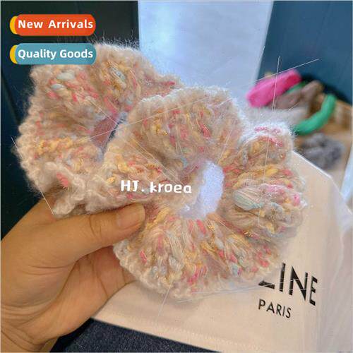 girl heart sweet beans Mori system soft pink woolen large in