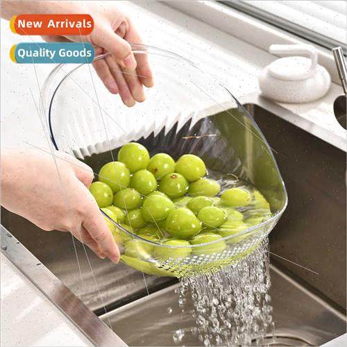 Kchen multifunctional panning basket rice washing sieve rice