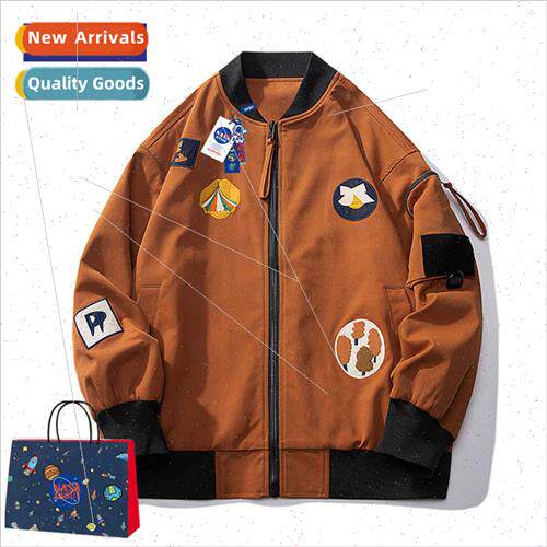 pilot jacket men spring fall handsome nd baseball clothing s