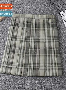 Japan JK Bamboo & Fetch Plaid Skirt School Unim Skirt