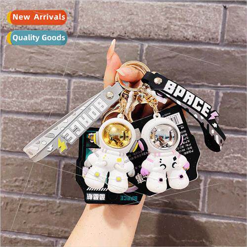 Cool lightning spaceman small car jewelry pendant keychain b