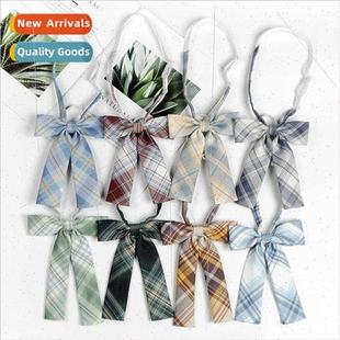 unim free bow lazy college shirt student female tie Japan