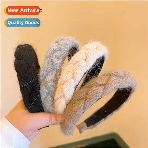 Autumn winter ins retro wool twist braid handmade weaving ag