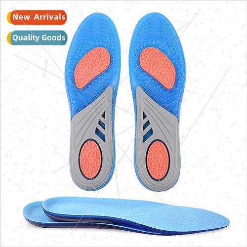 Shock-absorbing insoles men women sports insoles summer runn