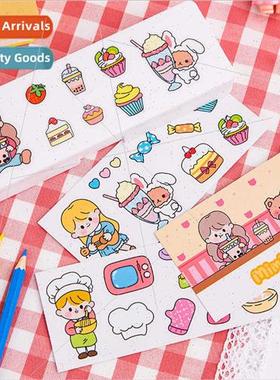 Korea stickers ins cute cartoon pvc stickers water cup noteb