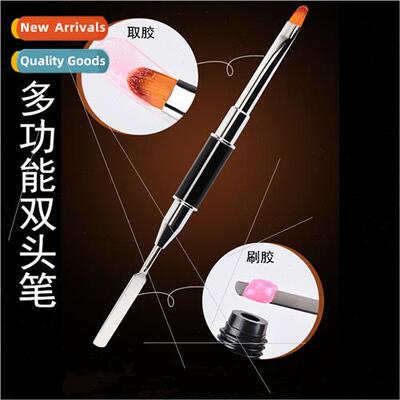 Double-ended light therapy pen steel push to take glue embos