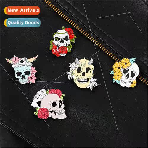 Europe Uned States new punk alloy brooch exquise cartoon ros
