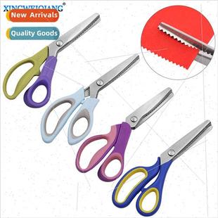 Scissors Tooth Cloth Too Triangular Steel Stainless Colorful