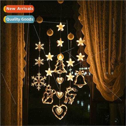 LED Christmas suction cup lights Christmas Day atmosphere de