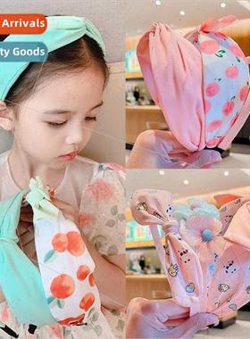 Girls butterfly hair bands children do not strangle head  ha