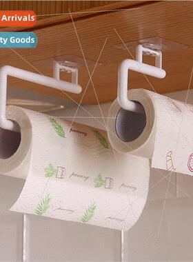 Kchen paper towel holder wh rag hanging rack grease-absorben