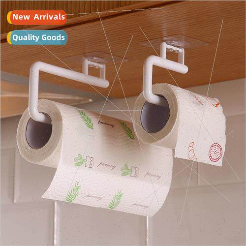 Kchen paper towel holder wh rag hanging rack grease-absorben