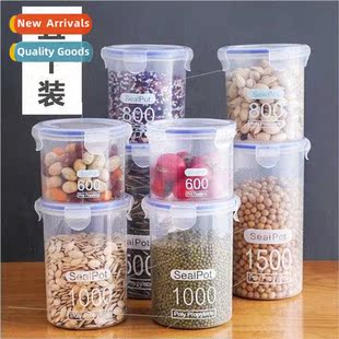 food Round miscella preservation transparent sealing box