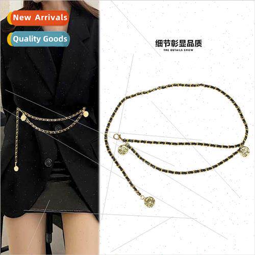 Waist chain accessories 2022 new skirt sweater su coat belt