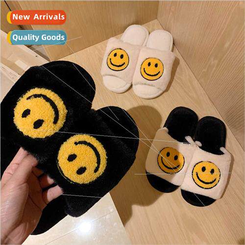 Ins tide new couple cartoon cotton slippers fall winter fema