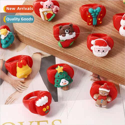 Christmas Day Rings 2022 Autumn Winter New Rings Christmas T