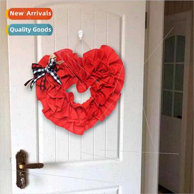 New fabric hanging proposal confession heart-shaped dress up