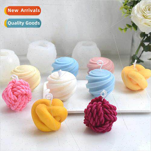 Candle Aroma Mould Wool Rope Knot Candle licone Mould Aroma