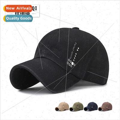 Washed aged baseball cap men sunshade casual hat