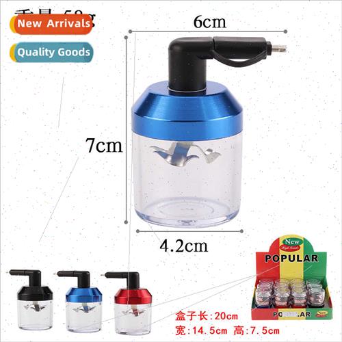 New Electric Cigarette Grinder Creative Aluminum Alloy Mobil