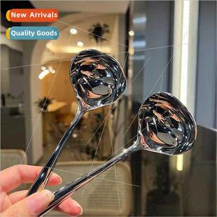 Stainless steel soup ladle household ladle soup porridge spo
