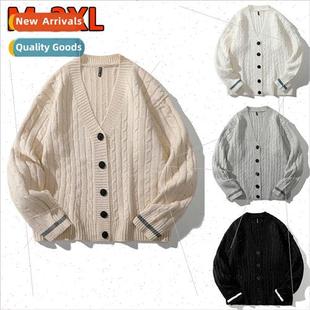 winter youth knted new cardigan sweater fall women 2023 men