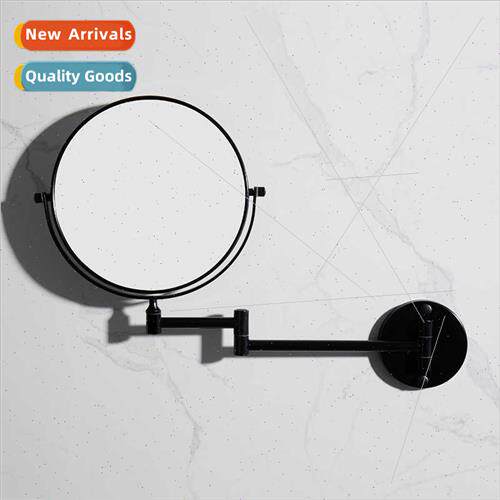 Washroom Beauty Mirror Bathroom Black Mirror Wall Mounted Co