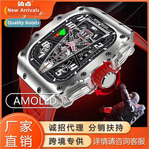 New AK65 smartwatch health monoring female physiology AMOLED