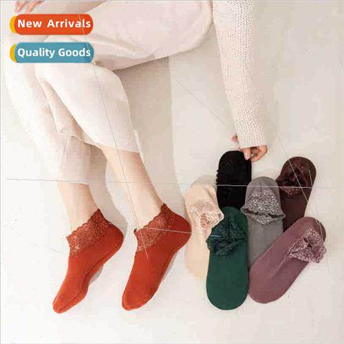 New German velvet socks women thickened grinding warm boat s