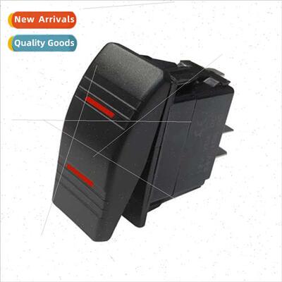 Car Boat Modified Boat Type Warp Swch ON-OFF-ON Double Red g