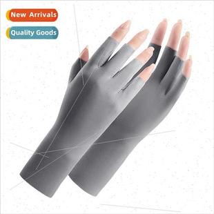Sunscreen gloves women summer thin outdoor anti-ultraviolet